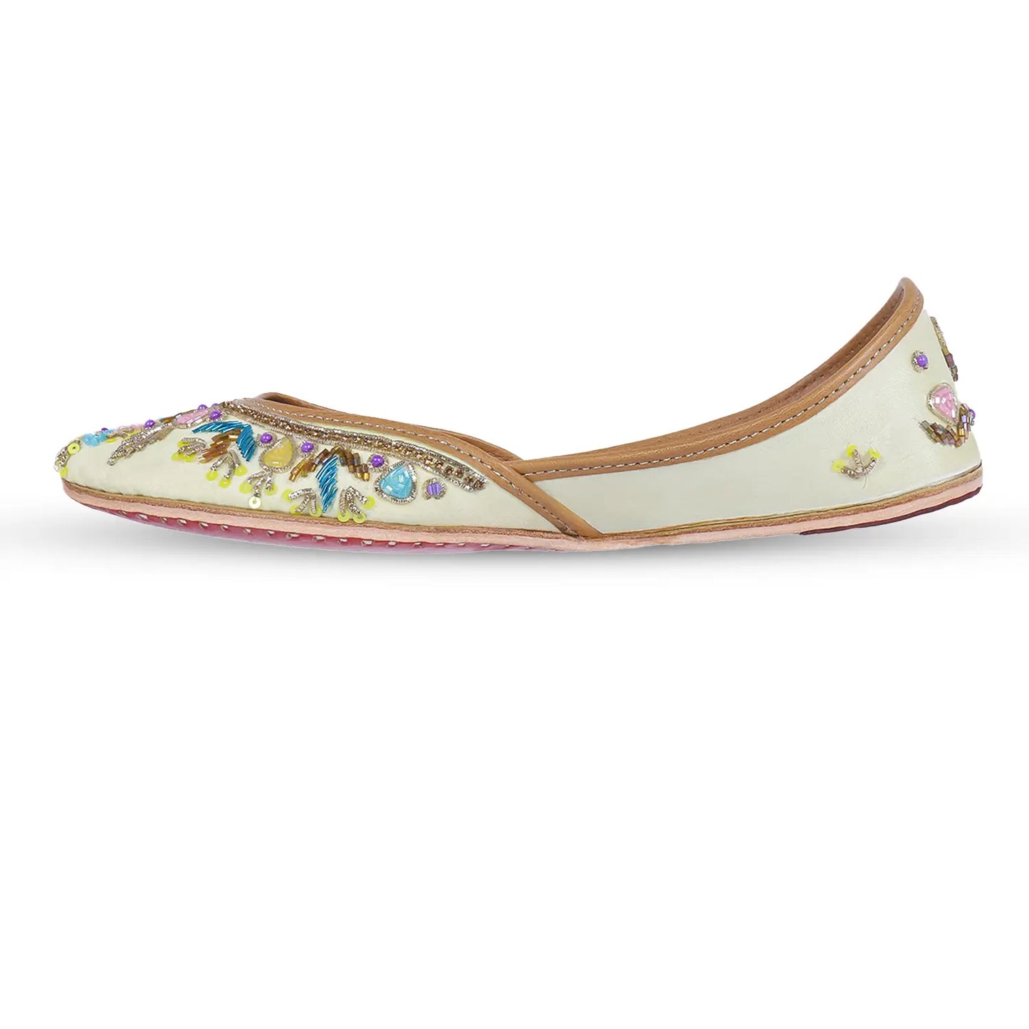 Pastel Dream Embroidered Juttis